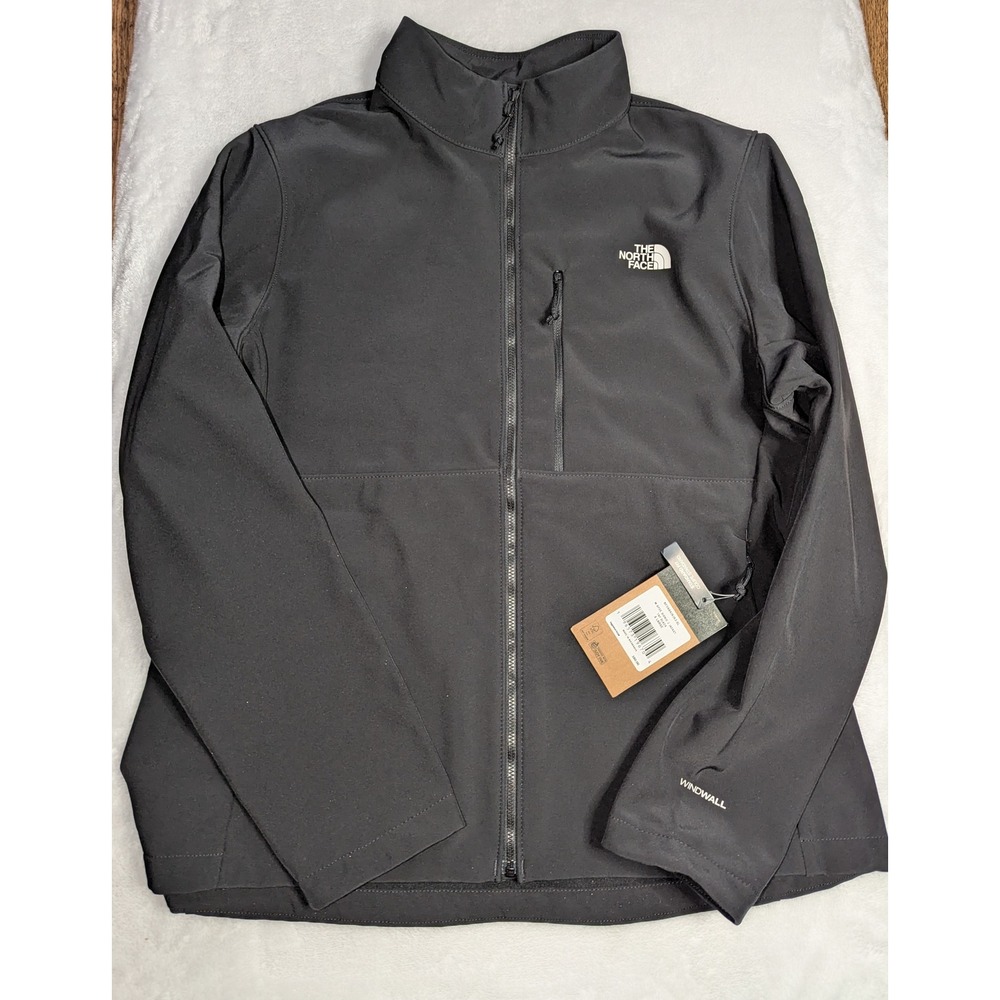 The North Face Apex Bionic 3 Jacket Womens XL Black WindWall Softshell NF0A84JK‎